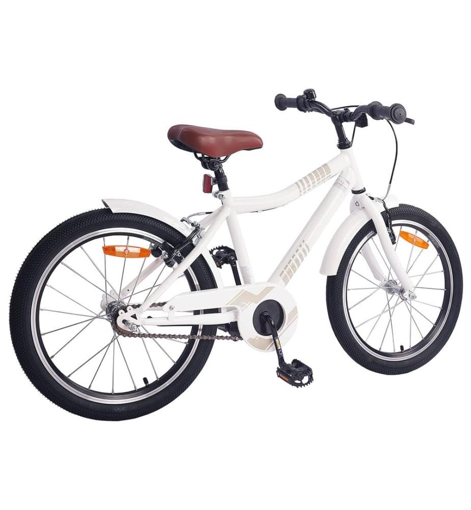 Kinderfahrrad 24 Zoll für 8-12 Jahre alt weiss