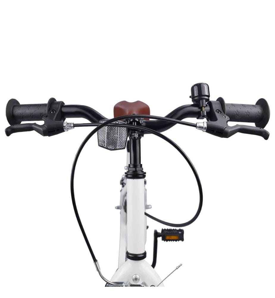 Kinderfahrrad 24 Zoll für 8-12 Jahre alt weiss
