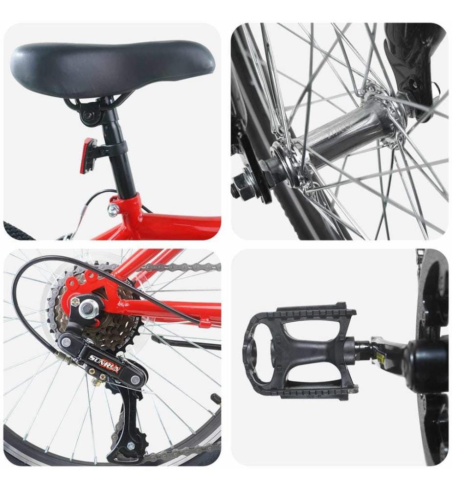 Vélo pour Enfants 20 Pouces 6-Speed