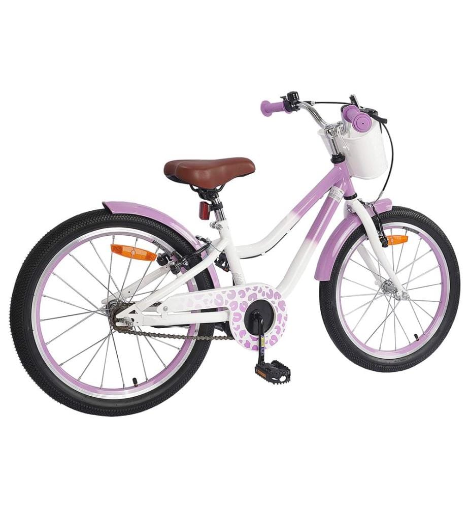 Vélo pour Enfants 18 Pouces pour les 5-7 ans Pourpre