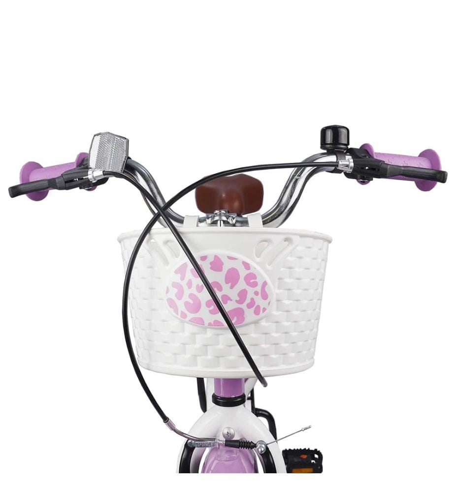 Vélo pour Enfants 18 Pouces pour les 5-7 ans Pourpre