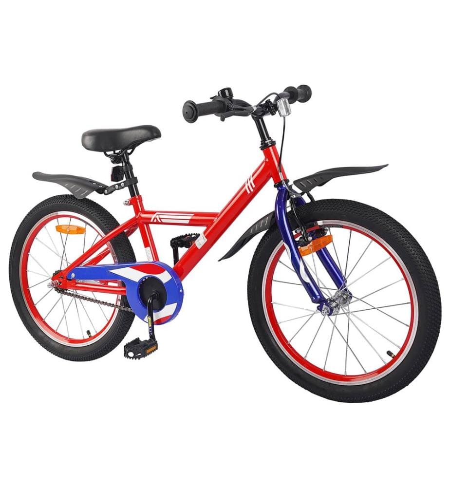 Vélo pour Enfants 18 Pouces pour les 5-7 ans Rouge