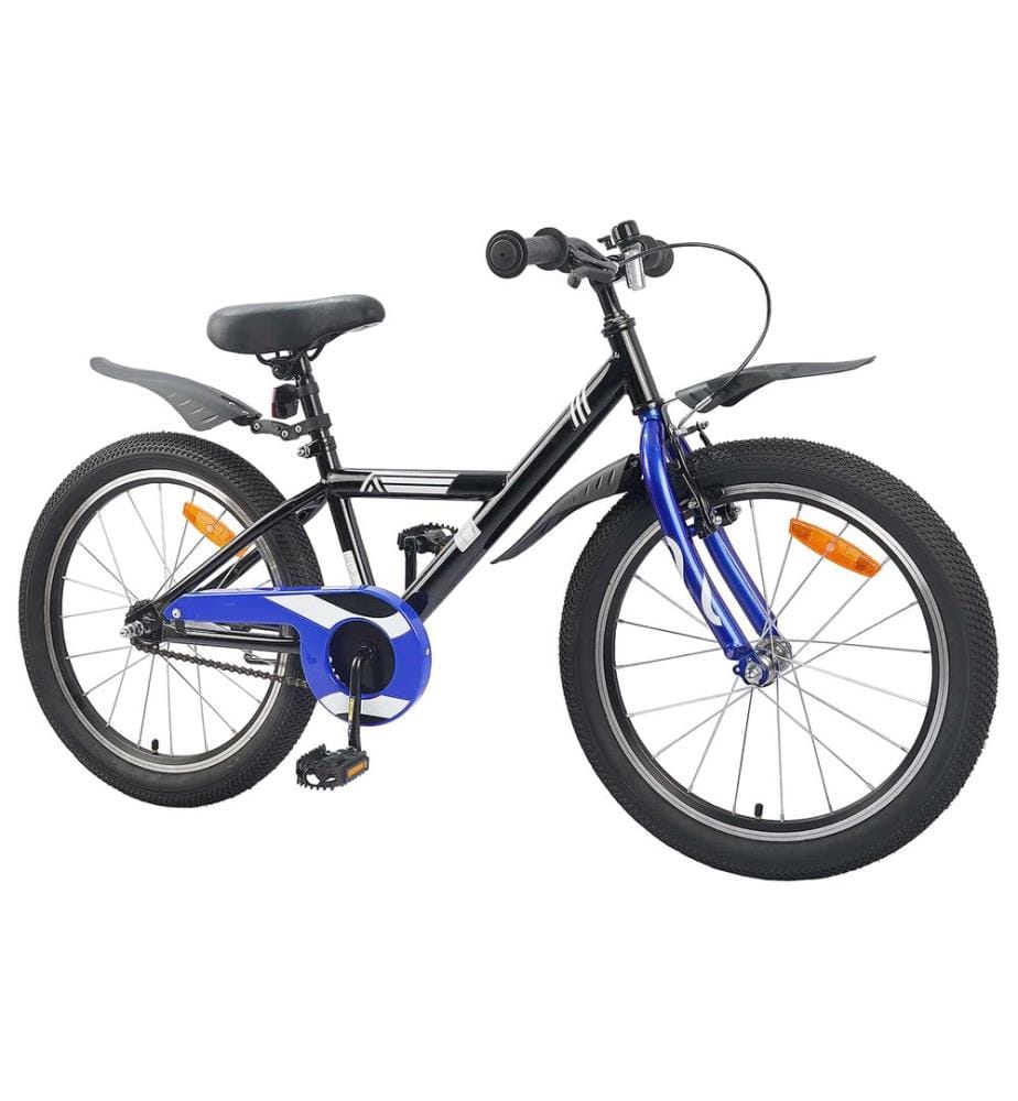 Vélo pour Enfants 18 Pouces pour les 5-7 ans Noir
