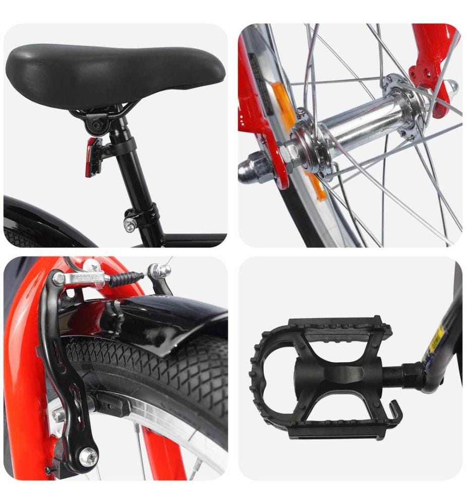 Vélo pour Enfants 20 Pouces pour les enfants de 6 à 11 ans Noir