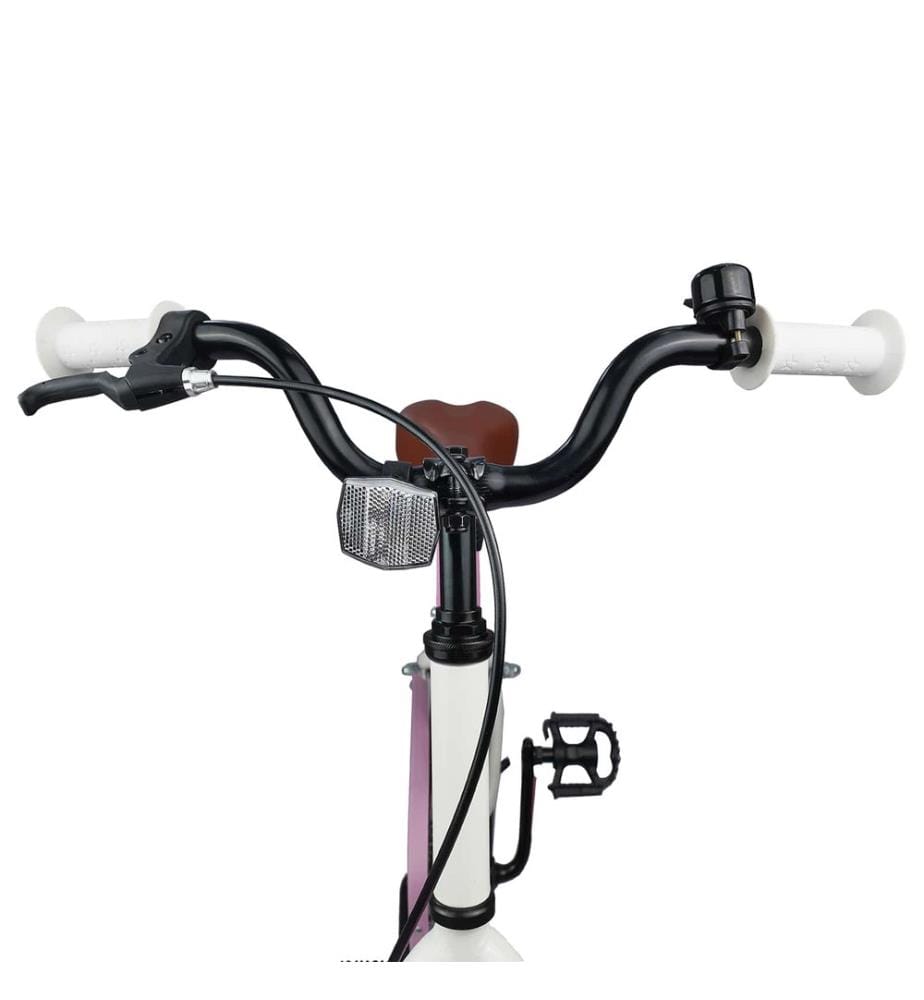 Kinderfahrrad 18 Zoll für 5-7 Jahre alt Weiss