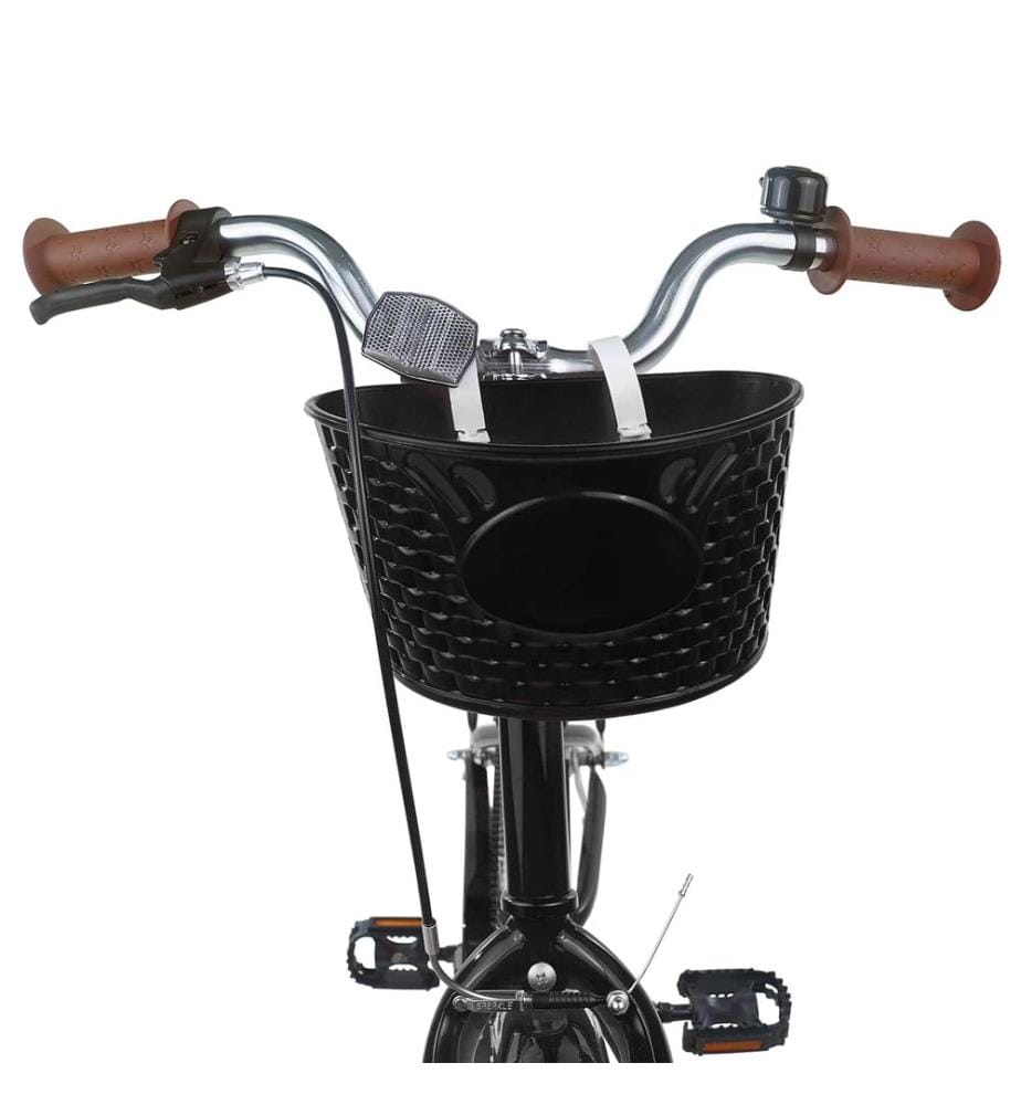 Kinderfahrrad 24 Zoll für 8-12 Jahre alt Schwarz