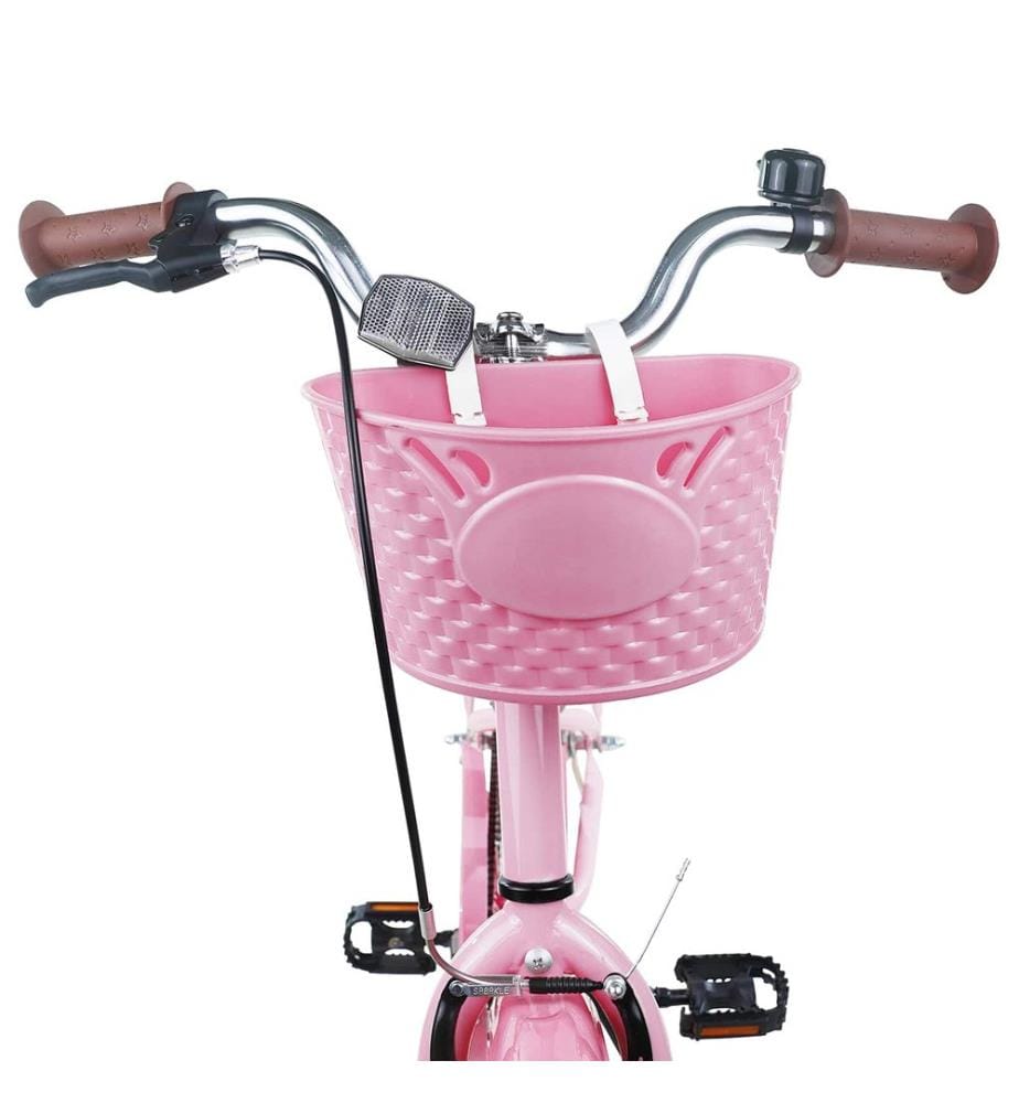 Vélo pour Enfants 24 Pouces pour les 8-12 ans Rose clair