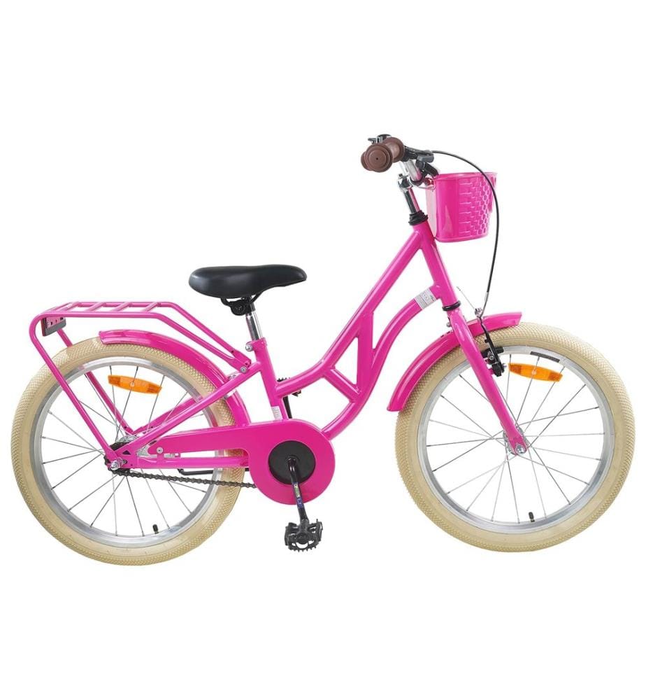 Vélo pour Enfants 24 Pouces pour les 8-12 ans Rose foncé
