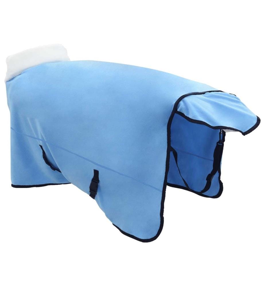 Couverture Équine Aqua Complet 135 cm Fleece polaire