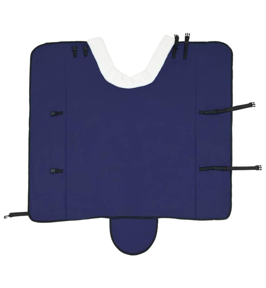 Couverture Équine Bleu marine 135 cm Fleece polaire