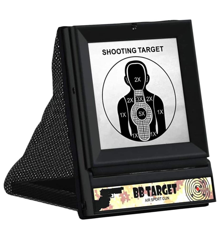 Airsoft Ziel Schwarz 19 x 26 x 25 cm Kunststoff