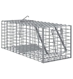 Tierfalle Anthrazit 31 x 13 x 12cm Stahl
