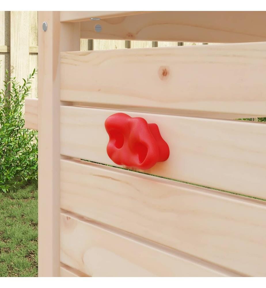 Klettergriff 12 pcs Rot 100 x 67 x 43 mm PP