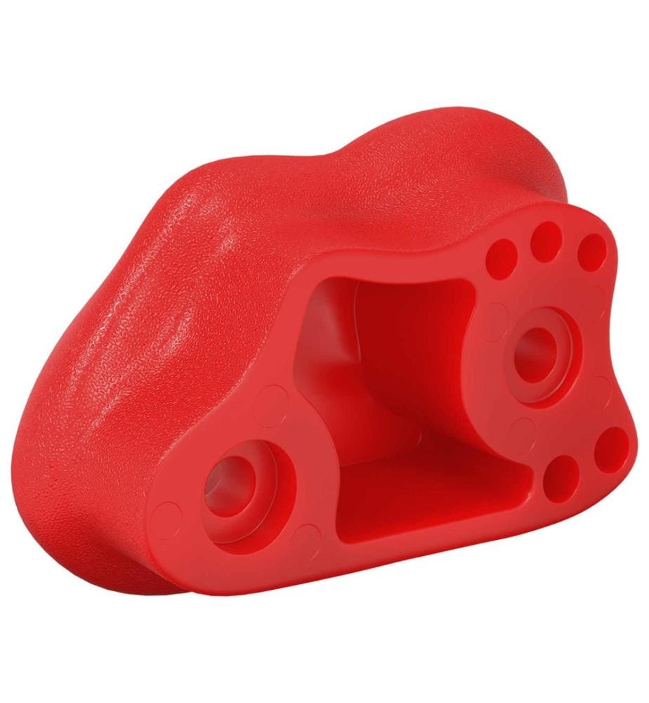 Klettergriff 12 pcs Rot 100 x 67 x 43 mm PP