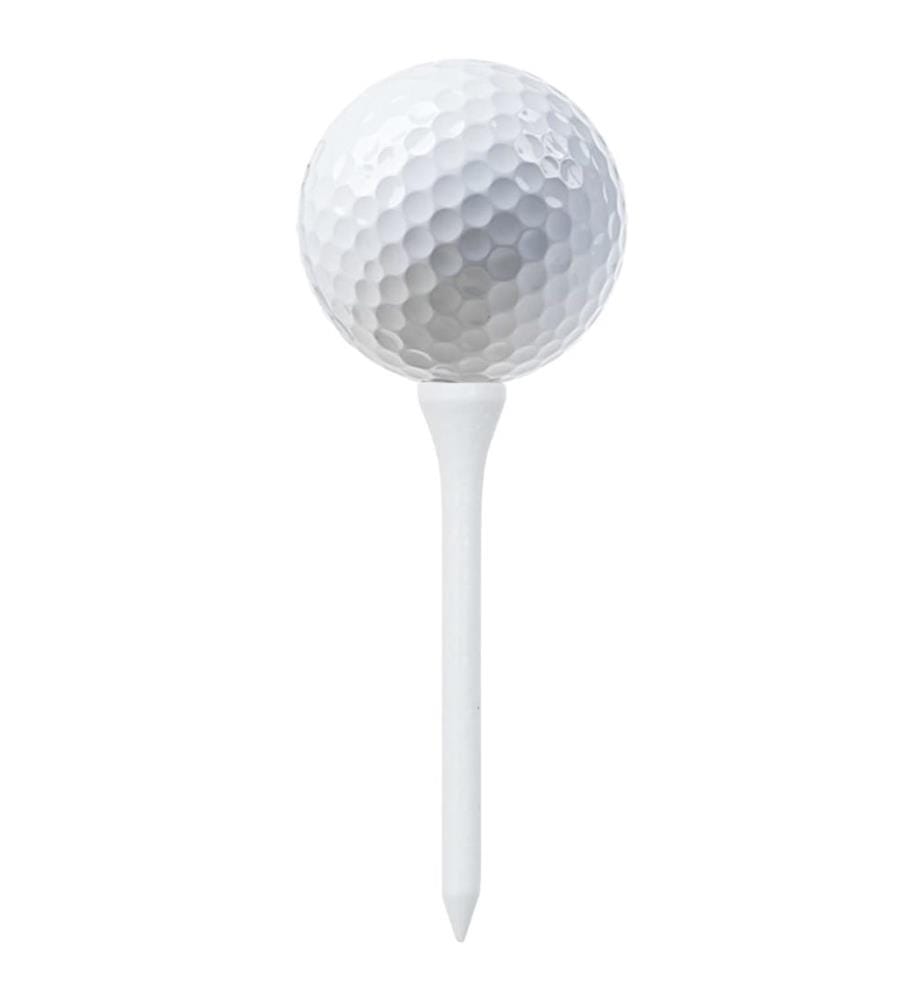 Golf-Tees 1000 Stk. Weiss 83 mm Bambus