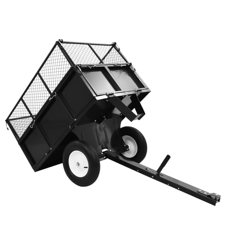 Kippanhänger für Rasenmäher 300 kg Last