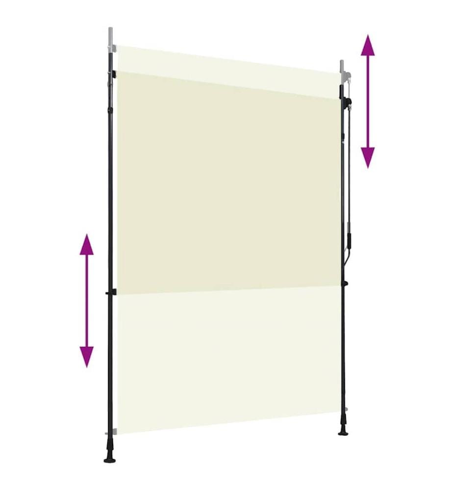 Aussenrollo 150 x 270 cm Creme