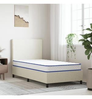 Matelas en mousse à mémoire de forme 200 x 90 x 17 cm doux
