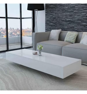 Couchtisch Hochglanz Weiss