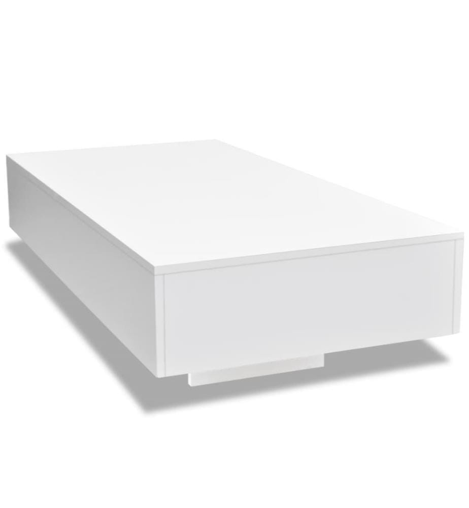 Couchtisch Hochglanz Weiss