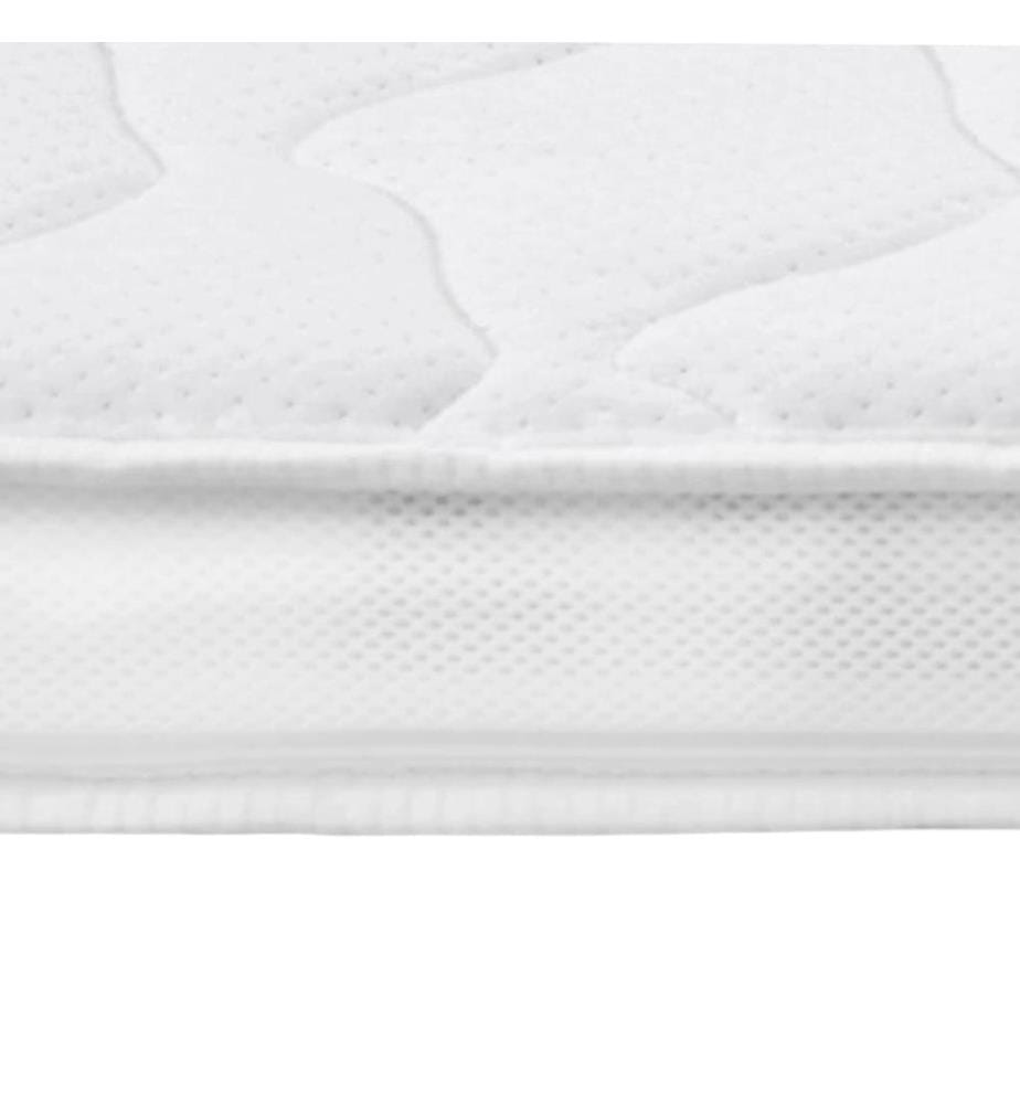 Sur-matelas 120 x 200 cm Mousse de gel 7 cm