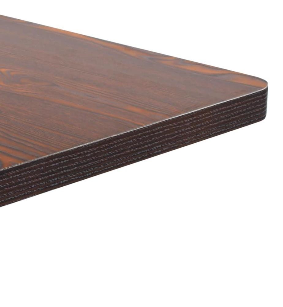 Bistrotisch Dunkelbraun 60x60 cm MDF
