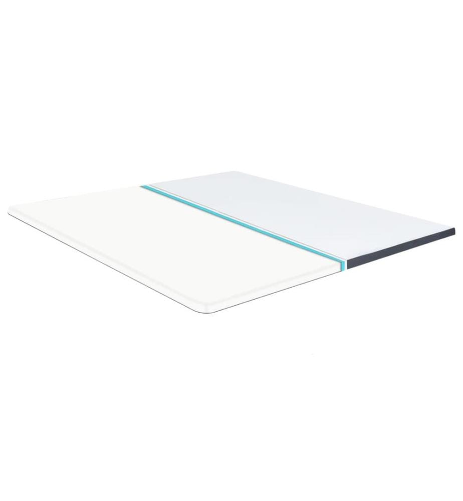 Surmatelas de sommier tapissier 200x160x5 cm mi-doux