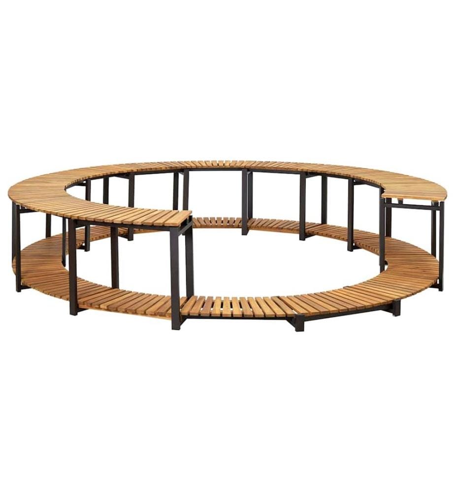 Cadre de spa 273x53 cm bois d'acacia massif