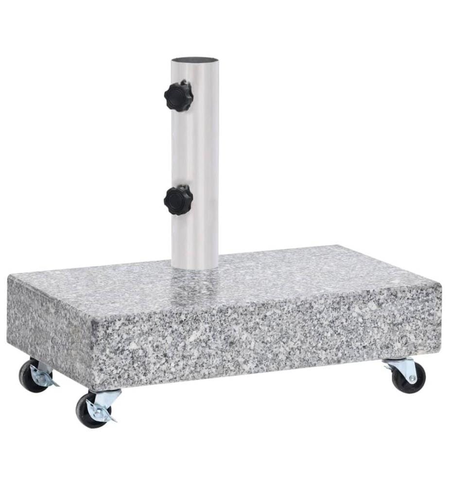 Schirmständer Hellgrau 45x25x8,3 cm Granit