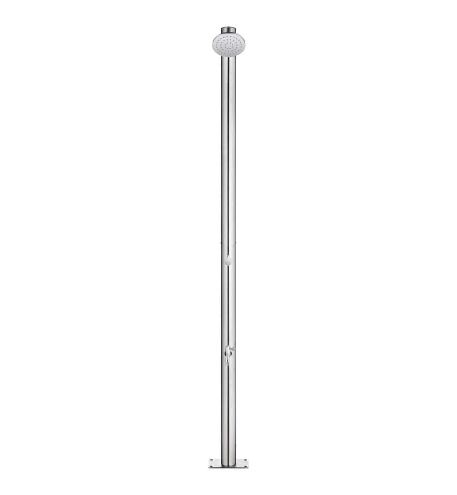 Gartendusche 215 cm Edelstahl
