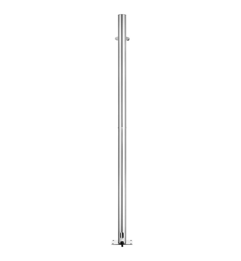 Gartendusche 215 cm Edelstahl