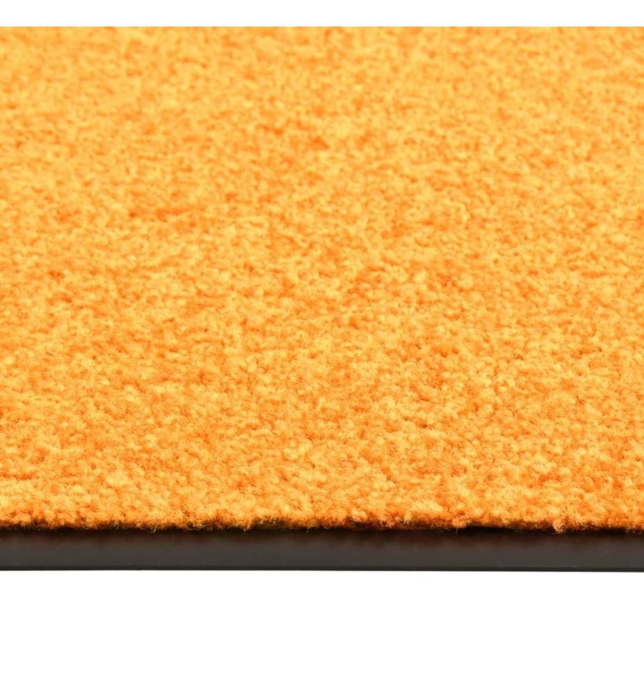 Fussmatte Waschbar Orange 90x150 cm