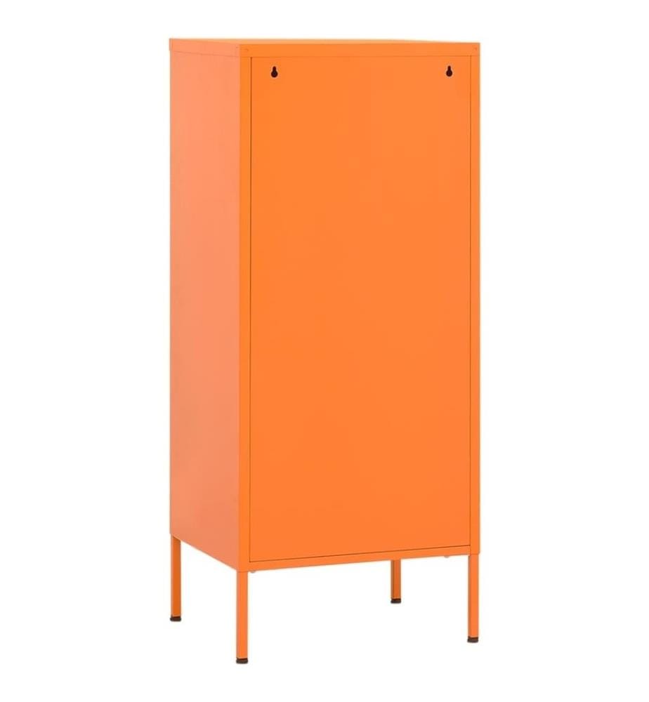 Lagerschrank Orange 42,5x35x101,5 cm Stahl
