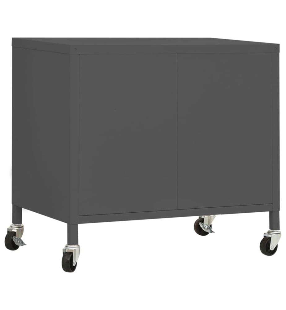 Lagerschrank Anthrazit 60x35x56 cm Stahl