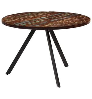 Esstisch 110x75 cm Altholz Massivholz
