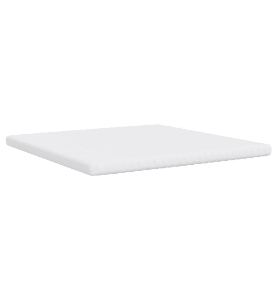 Schaumstoffmatratze Weiss 200x200 cm 7-Zonen Härtegrad 20 ILD