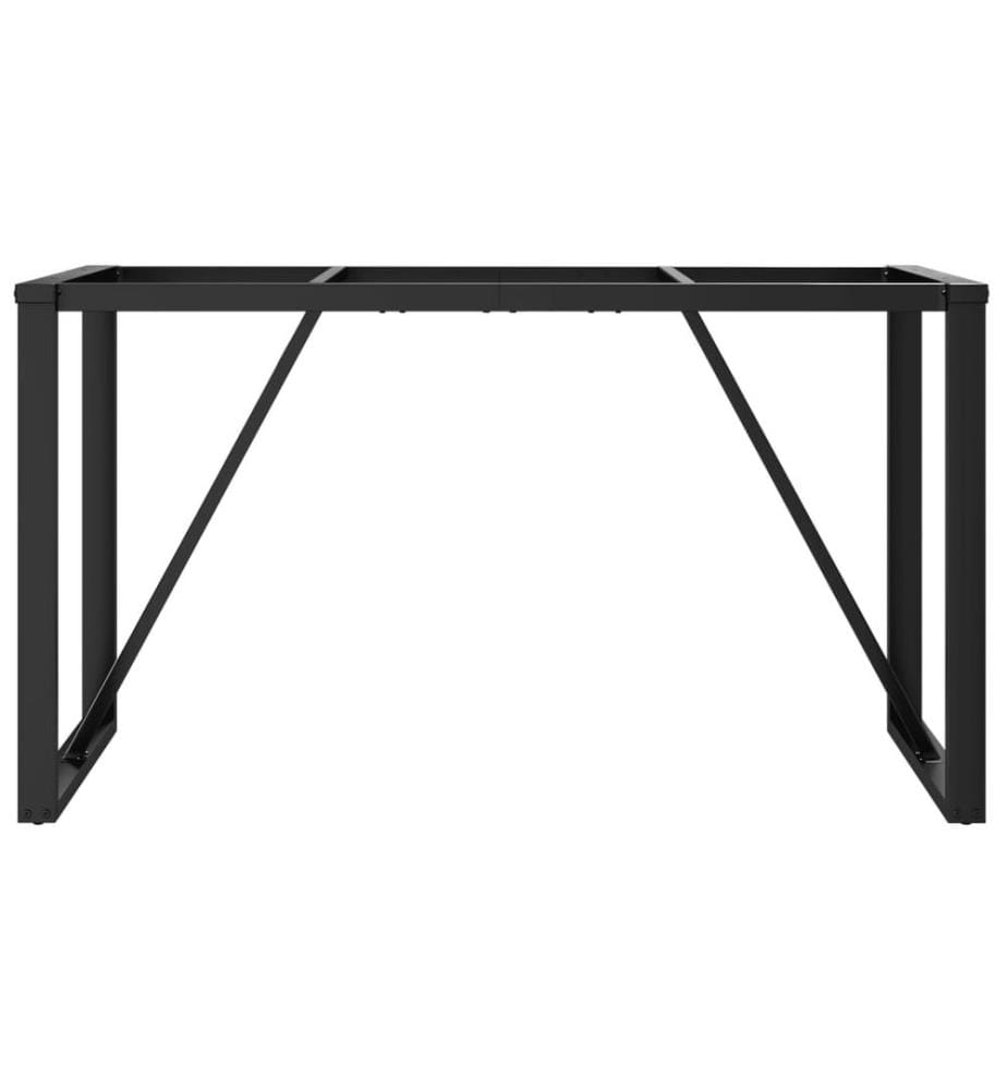 Esstisch-Gestell in O-Form 120x60x73 cm Stahl