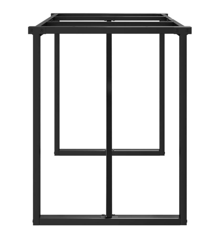 Esstisch-Gestell in O-Form 120x60x73 cm Stahl