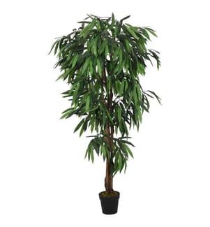 Mangobaum Künstlich 600 Blätter 150 cm Grün