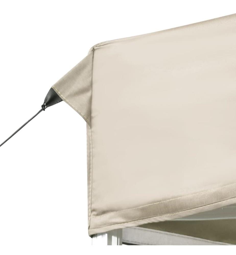 Profi-Partyzelt Faltbar Aluminium 6x3 m Creme