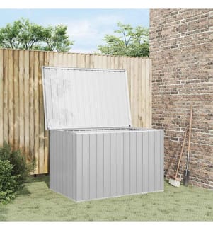 Boîte de rangement de jardin Gris 149x99x93 cm