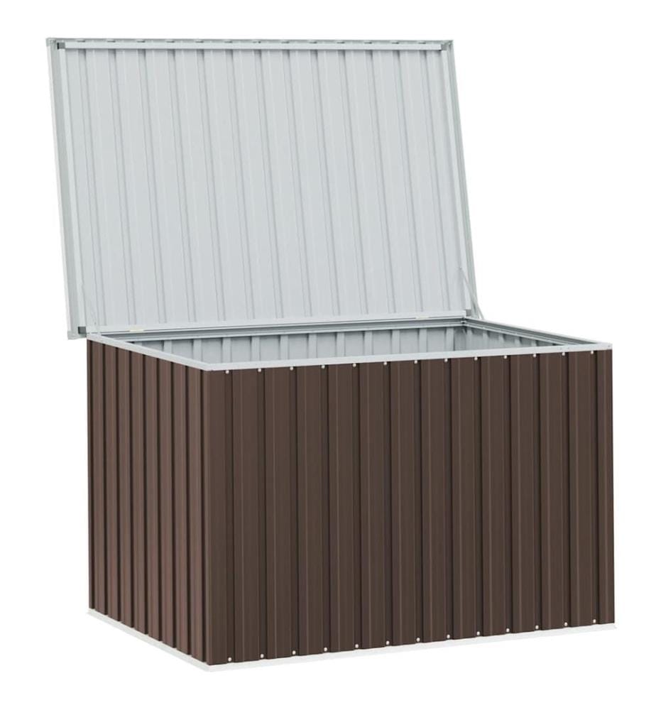 Boîte de rangement de jardin Marron 149x99x93 cm
