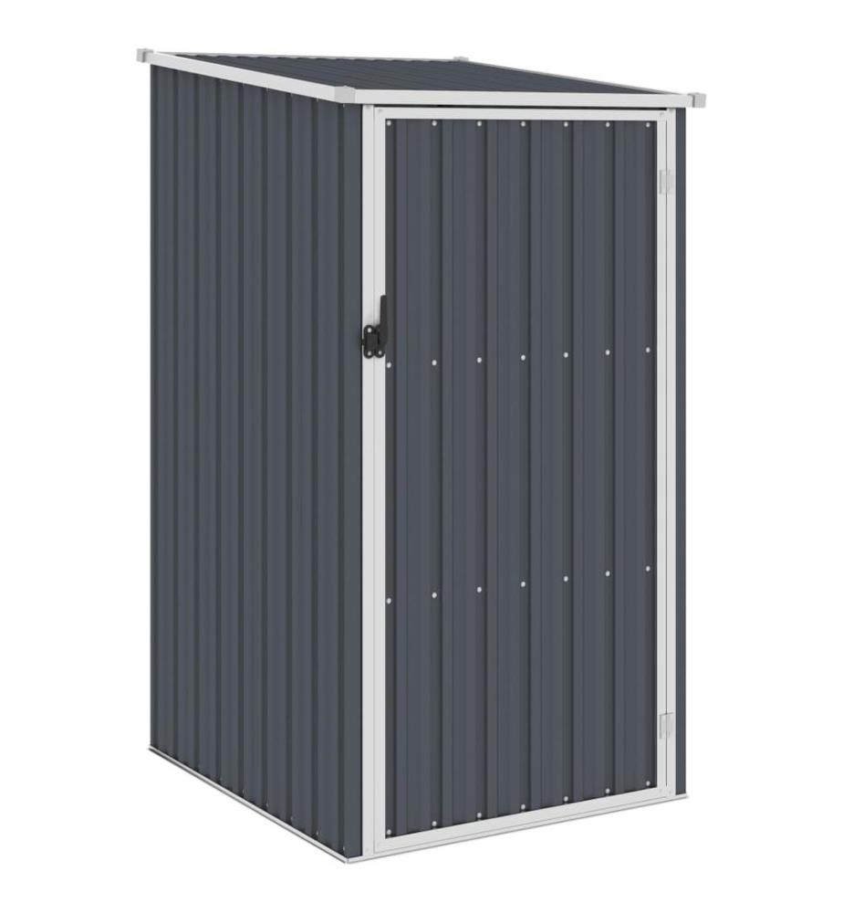 Gerätehaus Anthrazit 87x98x159 cm Verzinkter Stahl