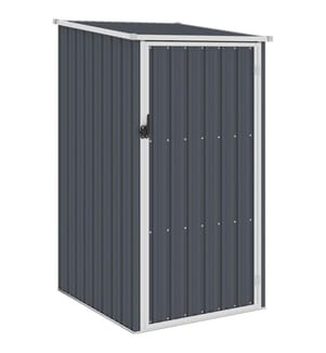 Gerätehaus Anthrazit 87x98x159 cm Verzinkter Stahl
