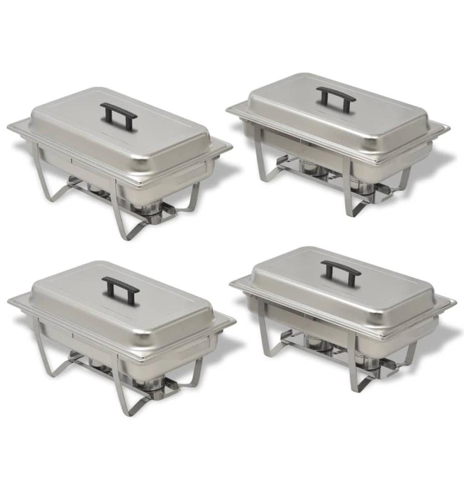 Chafing Dish Set 4-tlg. Edelstahl