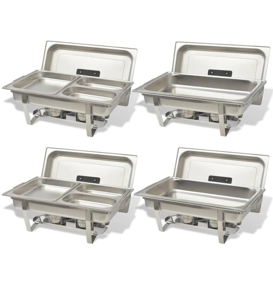Chafing Dish Set 4-tlg. Edelstahl