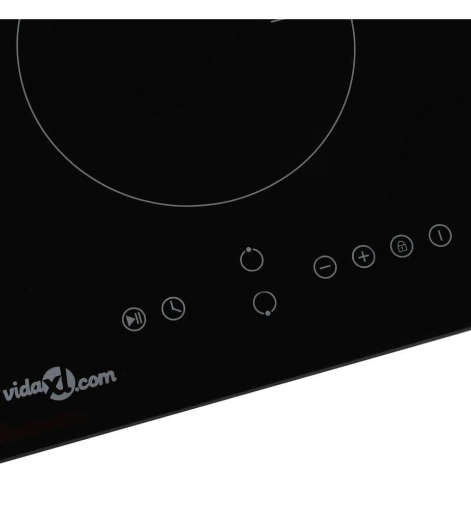 Plaque de cuisson à induction 2 brûleurs Contrôle tactile 3500W