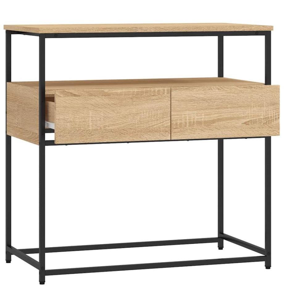 Konsolentisch Sonoma-Eiche 75x40x75 cm Holzwerkstoff
