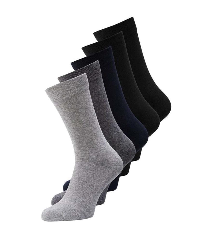 5-Pack Sockenpaare - grau