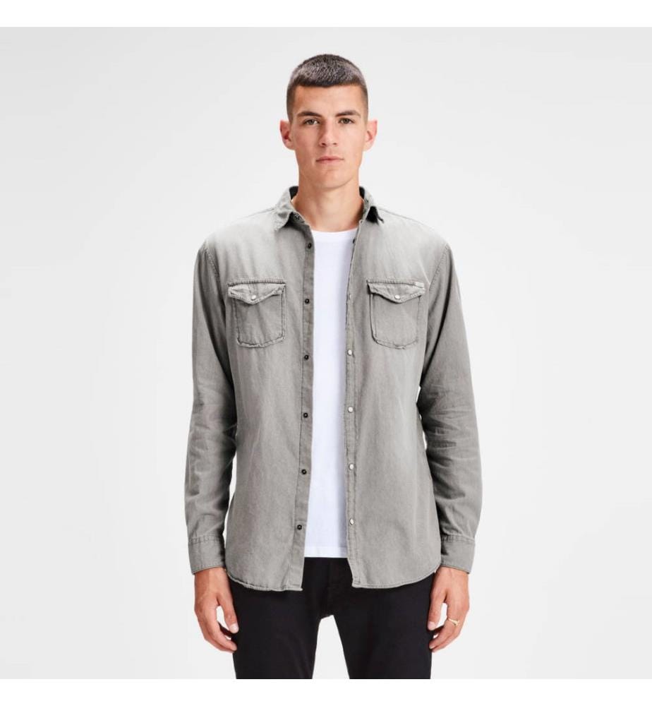 Camicia di jeans Sheridan - Grigio chiaro